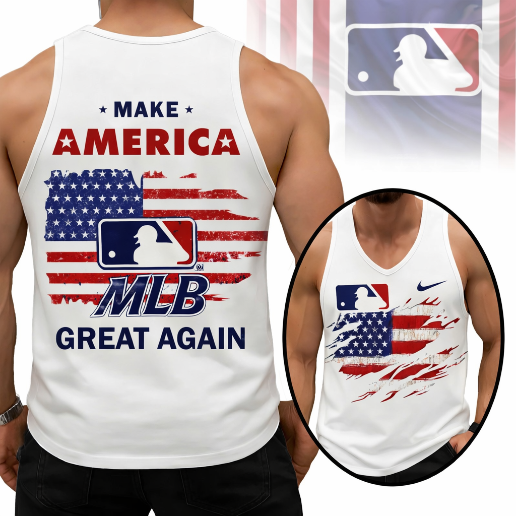 LIMITED EDITION - NEW CUSTOMIZED MLB31 MAJOR LEAGUE BASEBALL UNISEX TANK TOP
