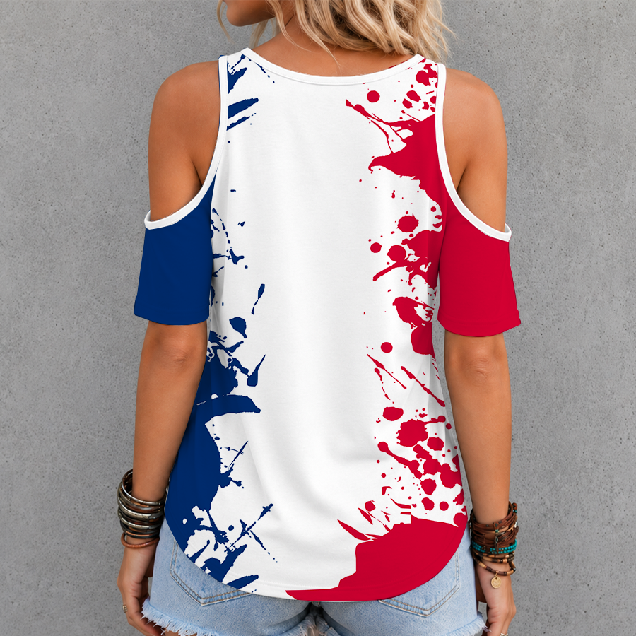 [FLASH SALE] NEW CUSTOMIZED MLB31 MAJOR LEAGUE BASEBALL CRISS CROSS V-NECK TOP