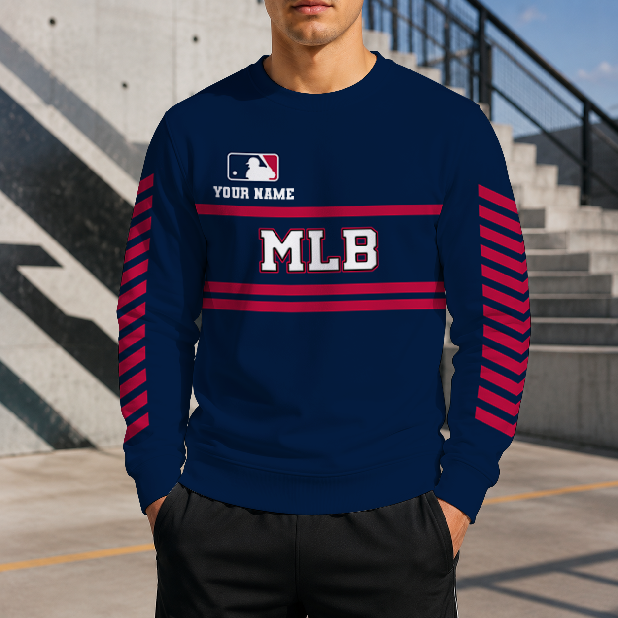 VIRAL EDITION - NEW CUSTOMIZED MLB31 MAJOR LEAGUE BASEBALL UNISEX SWEATSHIRT