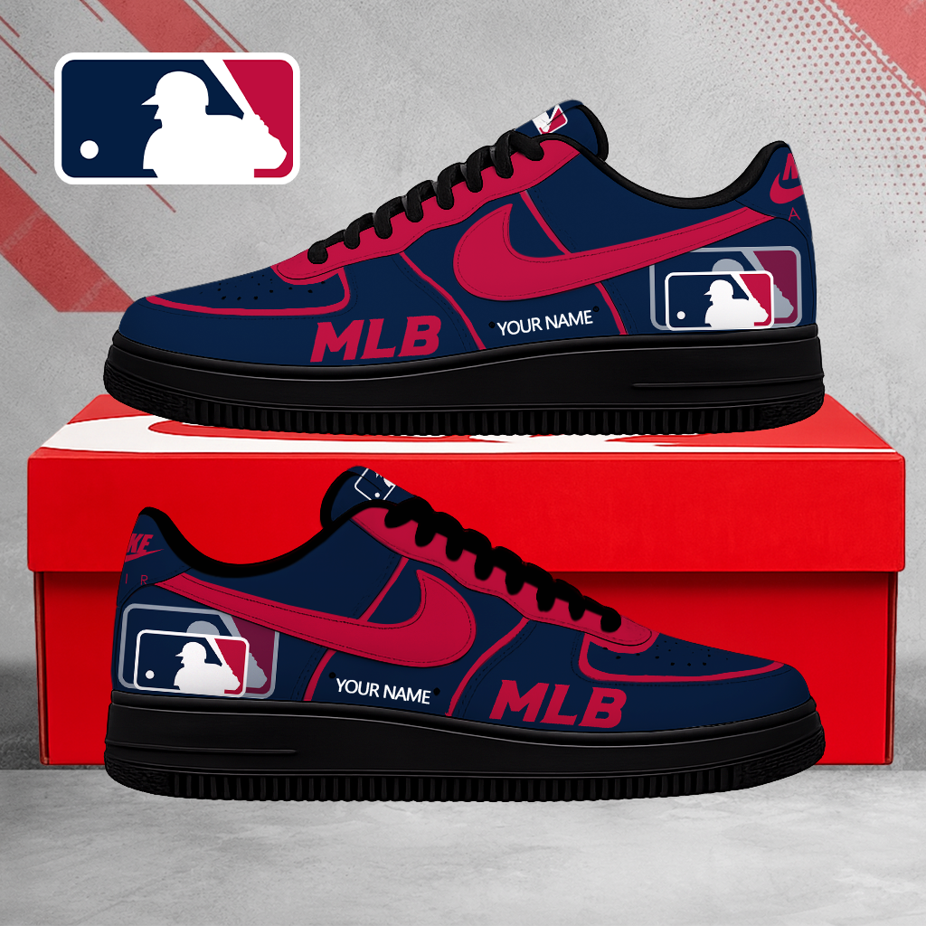 SPECIAL EDITION - NEW CUSTOMIZED MLB31 MAJOR LEAGUE BASEBALL AF1 SHOES