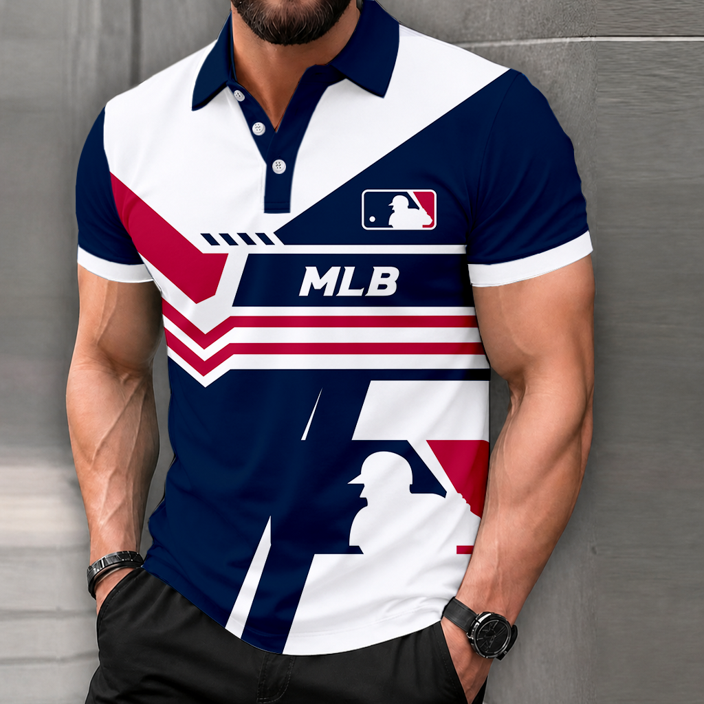 LIMITED EDITION - NEW CUSTOMIZED MLB31 MAJOR LEAGUE BASEBALL POLO SHIRT, ZIP POLO SHIRT & T-SHIRTS