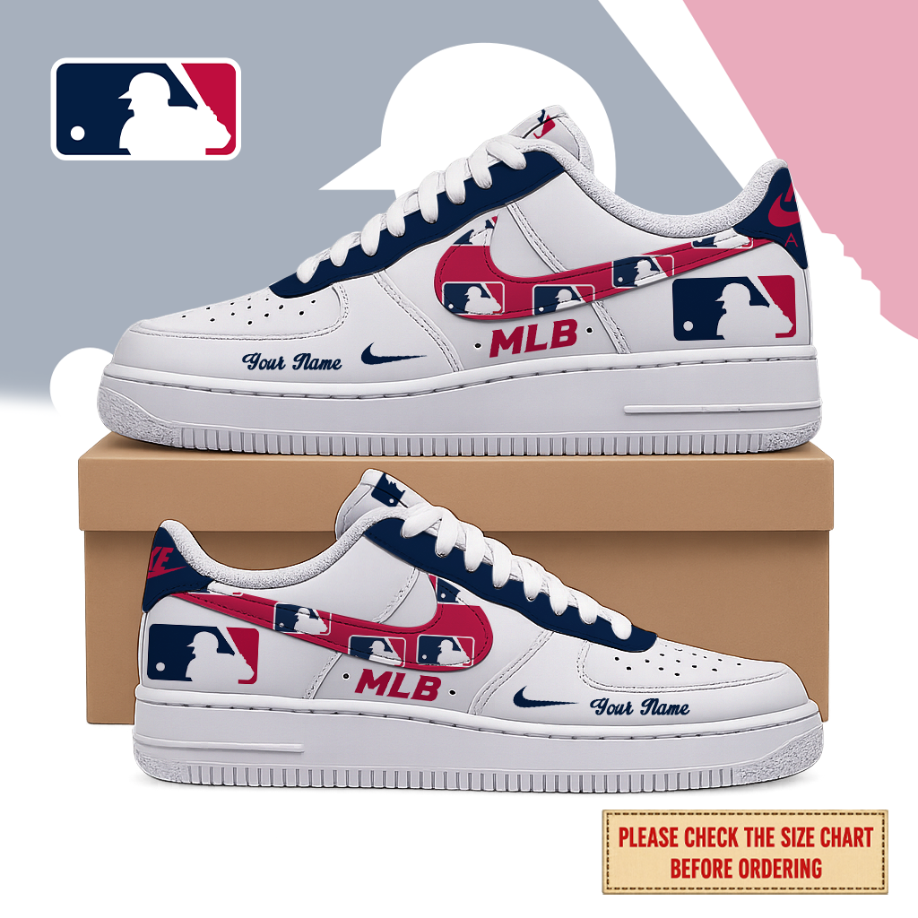 LIMITED EDITION - NEW CUSTOMIZED MLB31 MAJOR LEAGUE BASEBALL AF1 SHOES