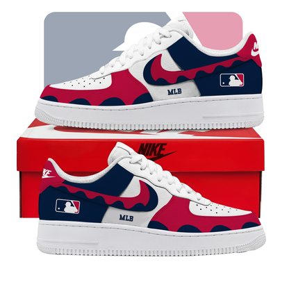FINAL CLEARANCE - NEW CUSTOMIZED MLB31 MAJOR LEAGUE BASEBALL AF1 SHOES