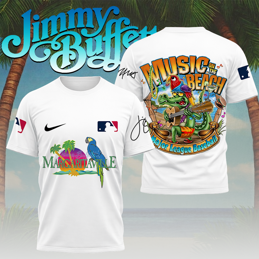 LIMITED EDITION - NEW CUSTOMIZED MLB31 MAJOR LEAGUE BASEBALL x JIMMY BUFFETT T-SHIRT, HOODIE, ZIP HOODIE