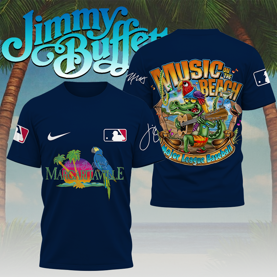 LIMITED EDITION - NEW CUSTOMIZED MLB31 MAJOR LEAGUE BASEBALL x JIMMY BUFFETT T-SHIRT, HOODIE, ZIP HOODIE