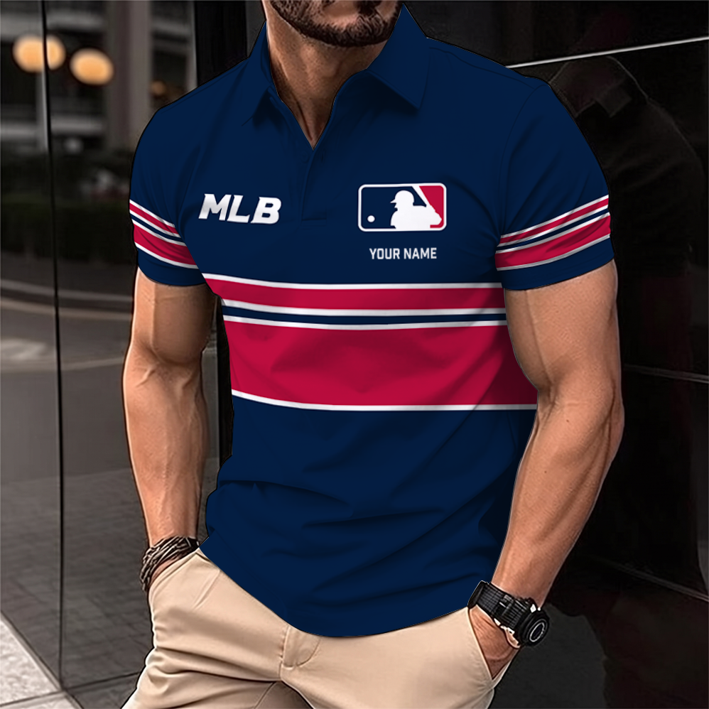 [FLASH SALE] NEW CUSTOMIZED MLB31 MAJOR LEAGUE BASEBALL POLO SHIRT