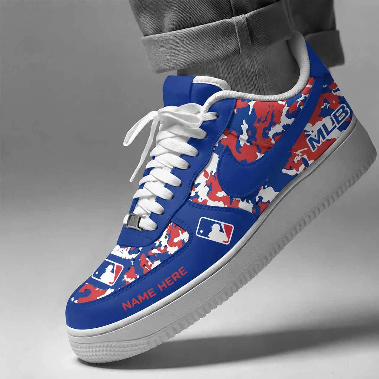 [FLASH SALE] NEW CUSTOMIZED MLB31 MAJOR LEAGUE BASEBALL AF1 SHOES