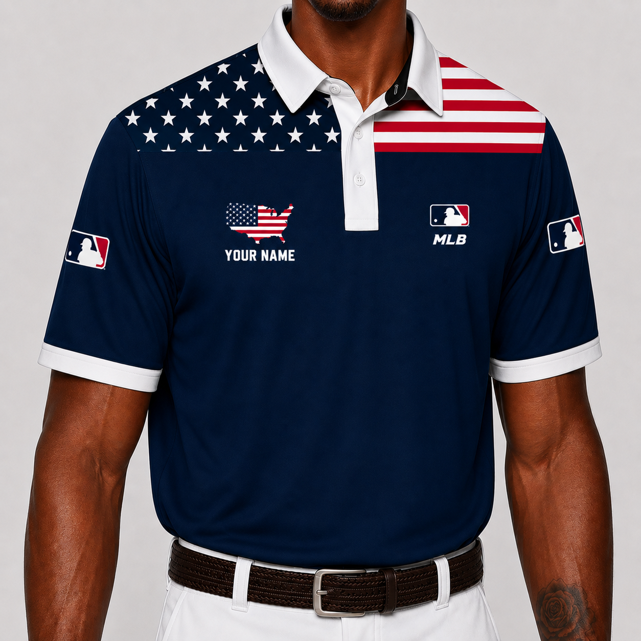 LIMITED EDITION - NEW CUSTOMIZED MLB31 MAJOR LEAGUE BASEBALL POLO SHIRT, ZIP POLO SHIRT & T-SHIRTS