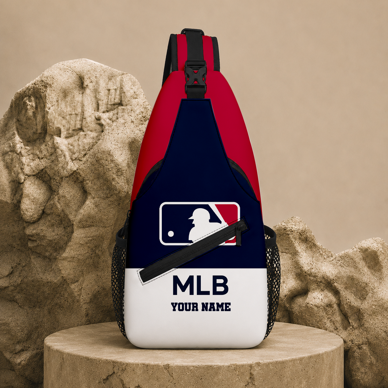 LIMITED EDITION - NEW CUSTOMIZED MLB31 MAJOR LEAGUE BASEBALL SLING BAG