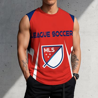 LIMITED EDITION - NEW CUSTOMIZED MLS31 MAJOR LEAGUE SOCCER TANK TOP & GYM SHIRT