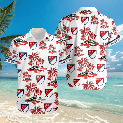TOP SELLING - NEW CUSTOMIZED MLS31 MAJOR LEAGUE SOCCER UNISEX HAWAIIAN SHIRT