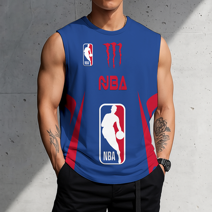 LIMITED EDITION - NEW CUSTOMIZED NBA31 NBA NATIONAL BASKETBALL ASSOCIATION MEN'S GYM SHIRT