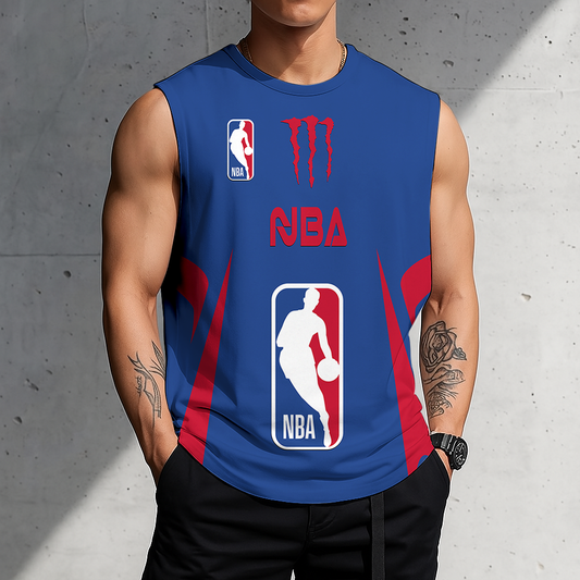 LIMITED EDITION - NEW CUSTOMIZED NBA31 NBA NATIONAL BASKETBALL ASSOCIATION MEN'S GYM SHIRT