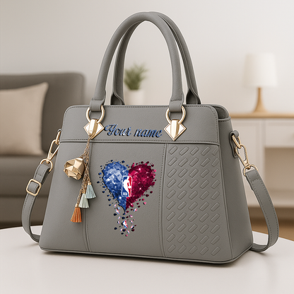 LIMITED EDITION - NEW CUSTOMIZED NBA31 NATIONAL BASKETBALL ASSOCIATION ZIP HANDBAG MULTICOLOR