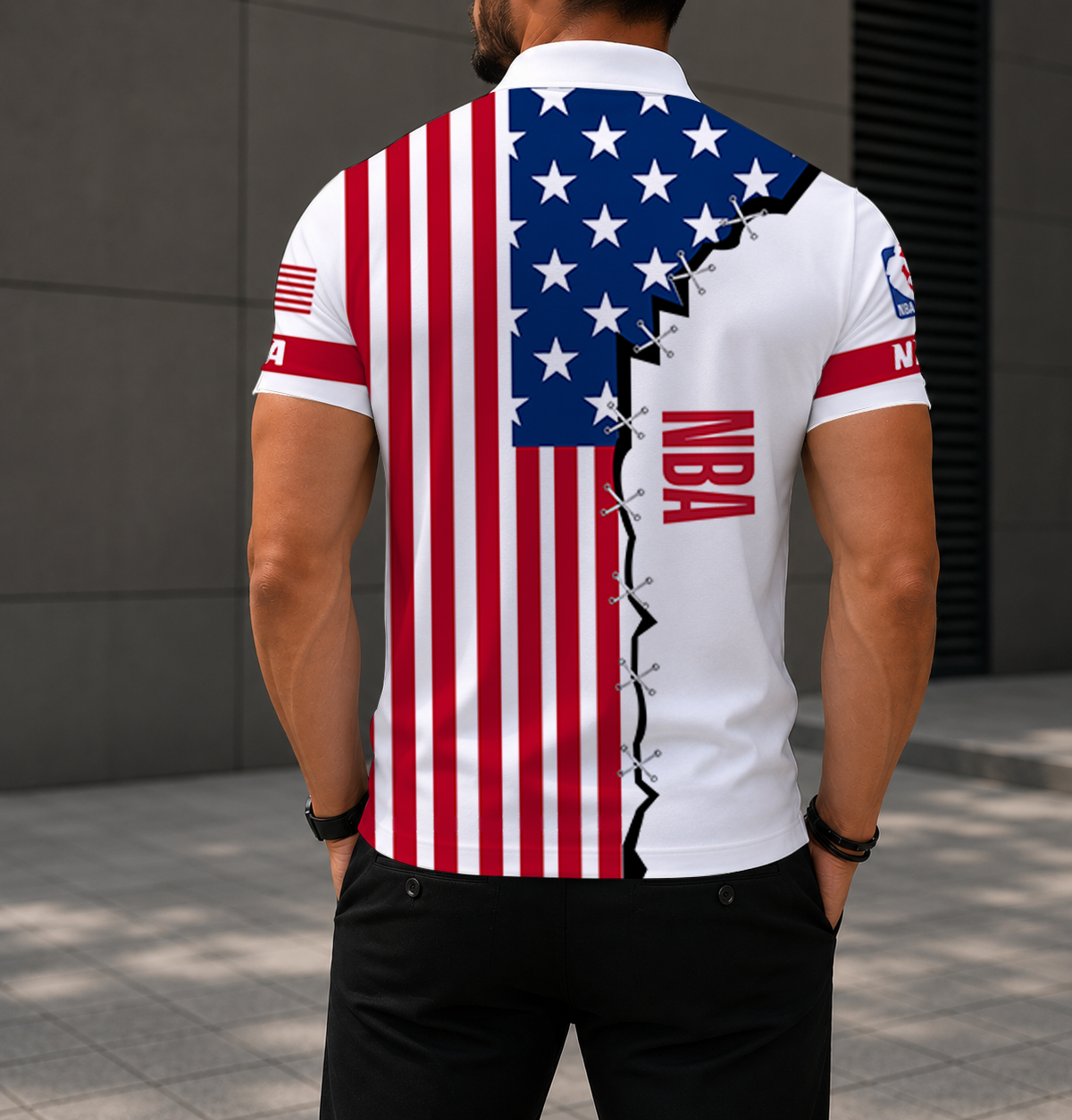 LIMITED EDITION - NEW CUSTOMIZED NBA31 NATIONAL BASKETBALL ASSOCIATION POLO SHIRT, ZIP POLO SHIRT & T-SHIRTS