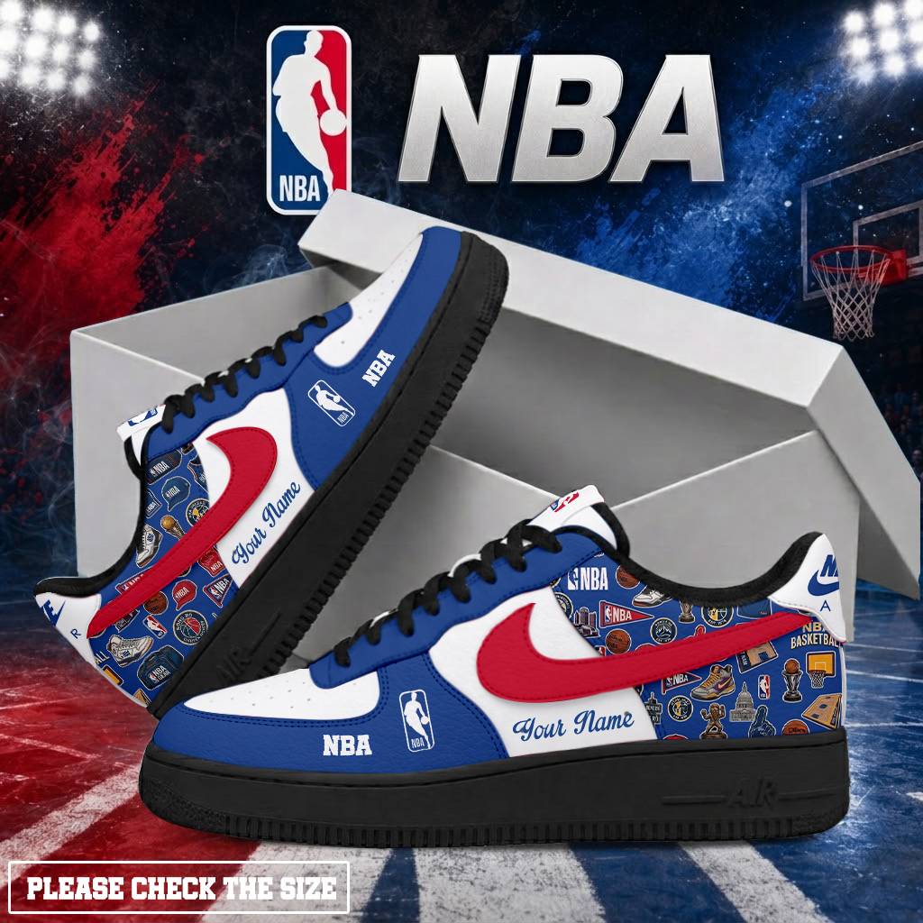 LIMITED EDITION - NEW CUSTOMIZED NBA31 NBA NATIONAL BASKETBALL ASSOCIATION AF1 SHOES