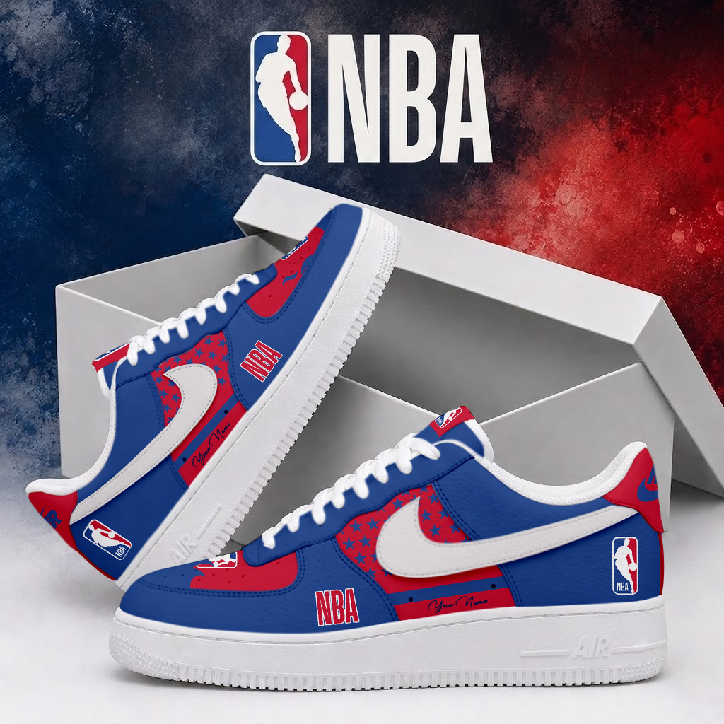 LIMITED EDITION - NEW CUSTOMIZED NBA31 NBA NATIONAL BASKETBALL ASSOCIATION AF1 SHOES