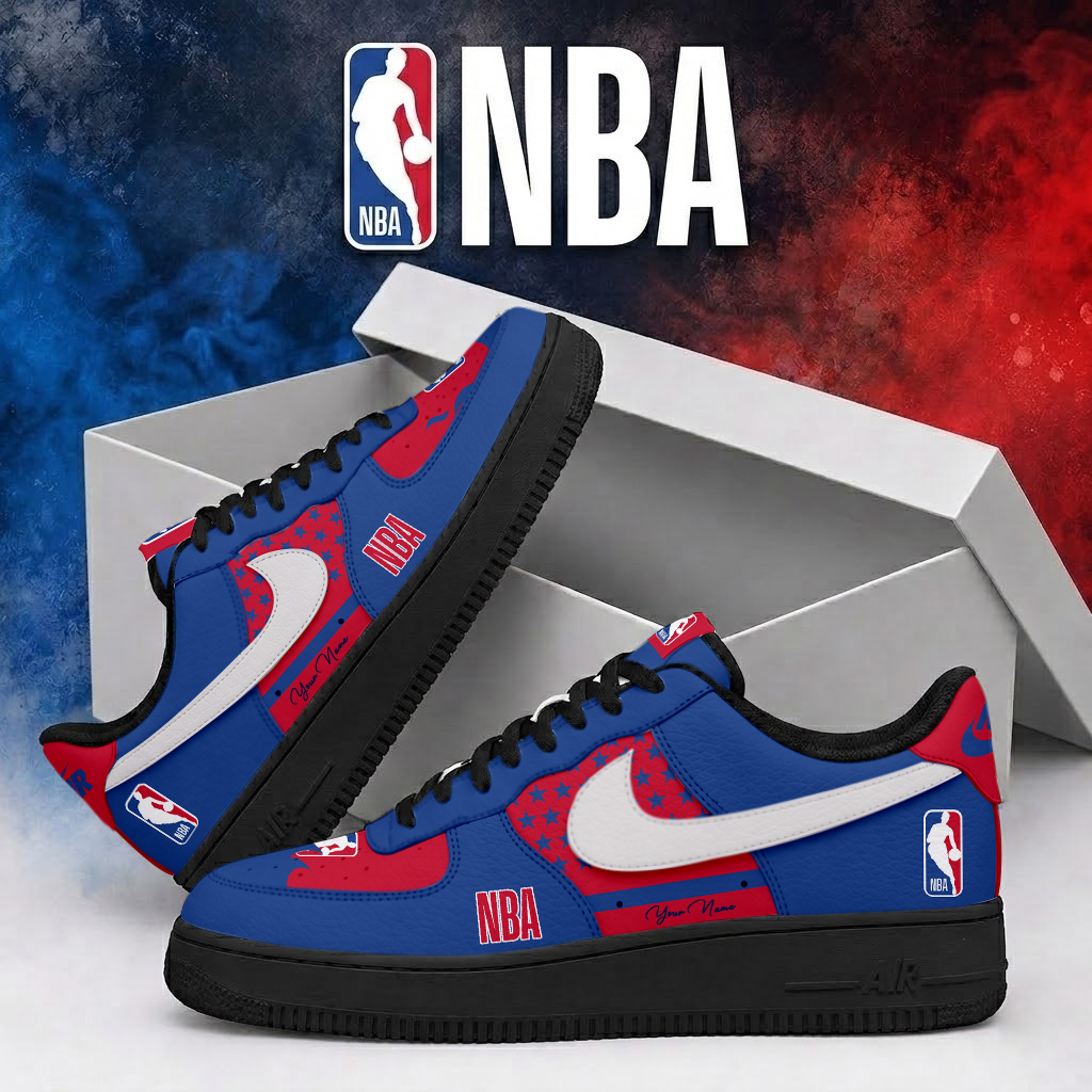 LIMITED EDITION - NEW CUSTOMIZED NBA31 NBA NATIONAL BASKETBALL ASSOCIATION AF1 SHOES
