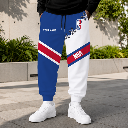 ELITE EDITION - NEW CUSTOMIZED NBA31 NATIONAL BASKETBALL ASSOCIATION SWEATPANTS