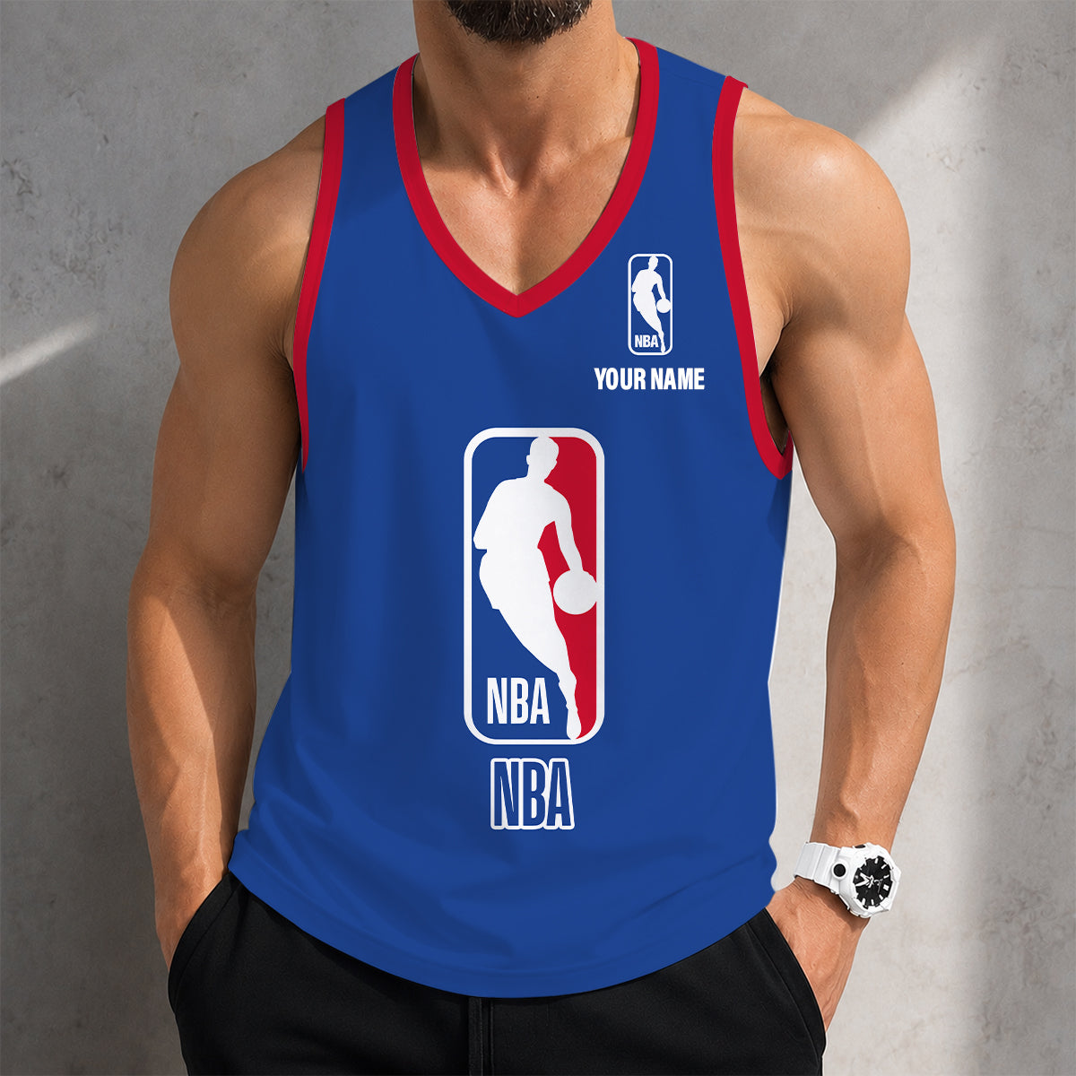 LIMITED EDITION - NEW CUSTOMIZED NBA31 NATIONAL BASKETBALL ASSOCIATION UNISEX TANK TOP