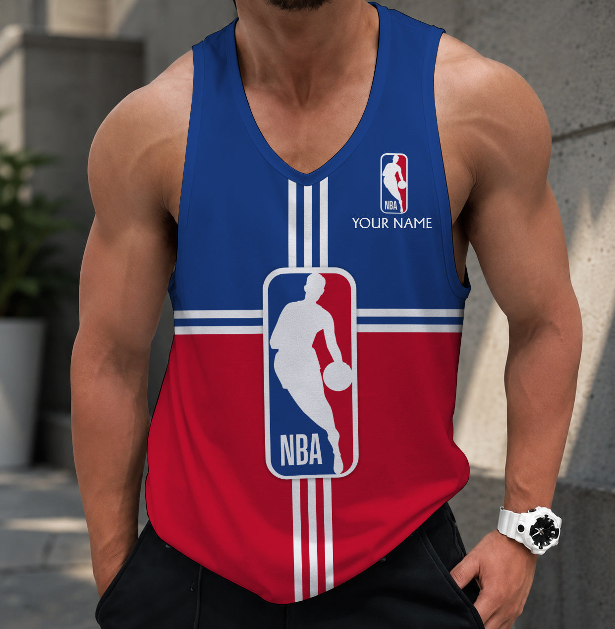 LIMITED EDITION - NEW CUSTOMIZED NBA31 NATIONAL BASKETBALL ASSOCIATION MEN'S TANK TOP