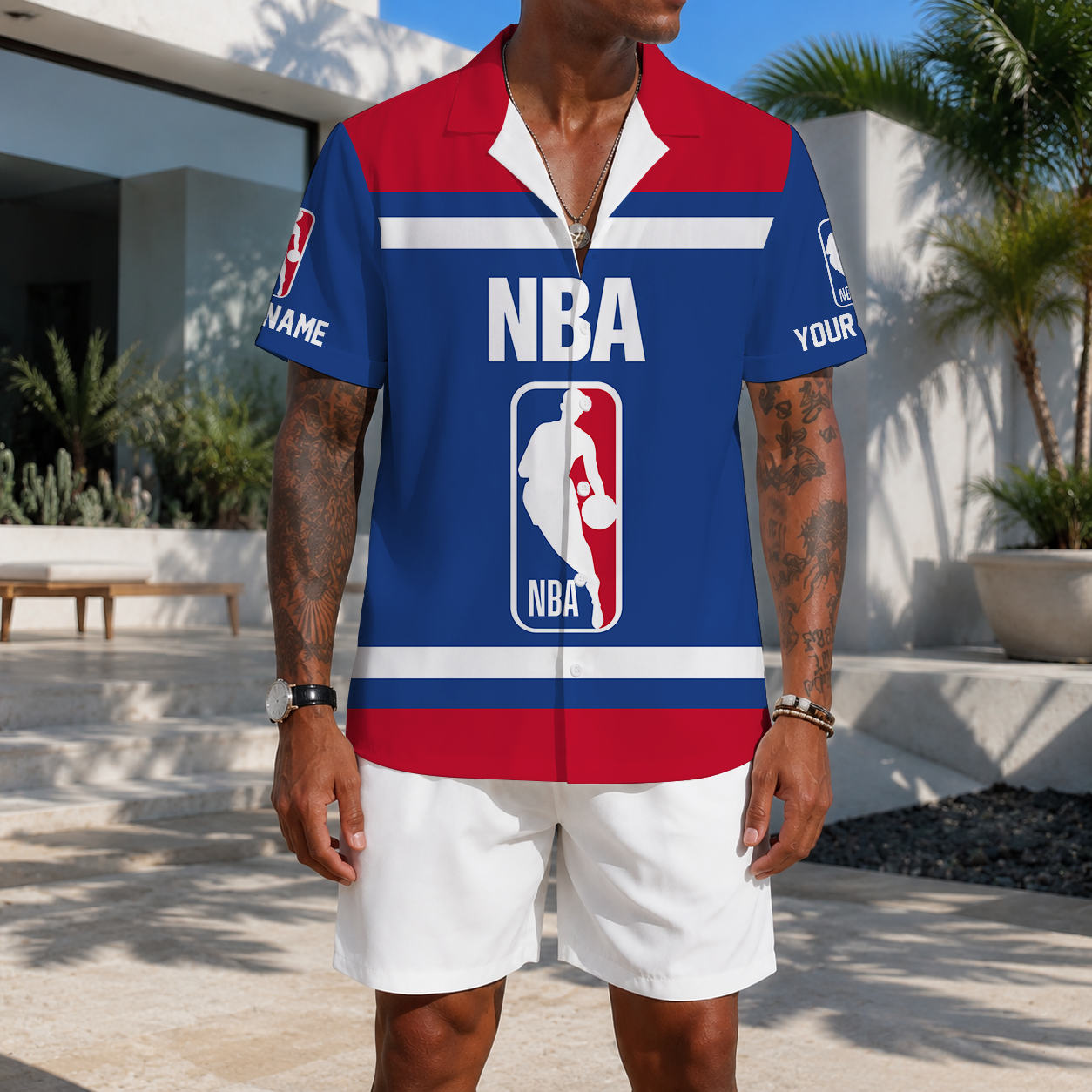 EXCLUSIVE EDITION - NEW CUSTOMIZED NBA31 NATIONAL BASKETBALL ASSOCIATION UNISEX HAWAIIAN SHIRT