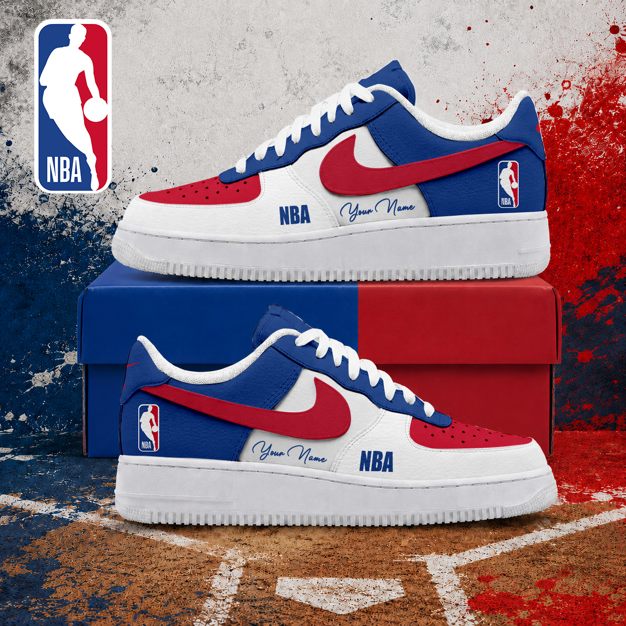 MEGA SALE - NEW CUSTOMIZED NBA31 NATIONAL BASKETBALL ASSOCIATION AF1 SNEAKERS