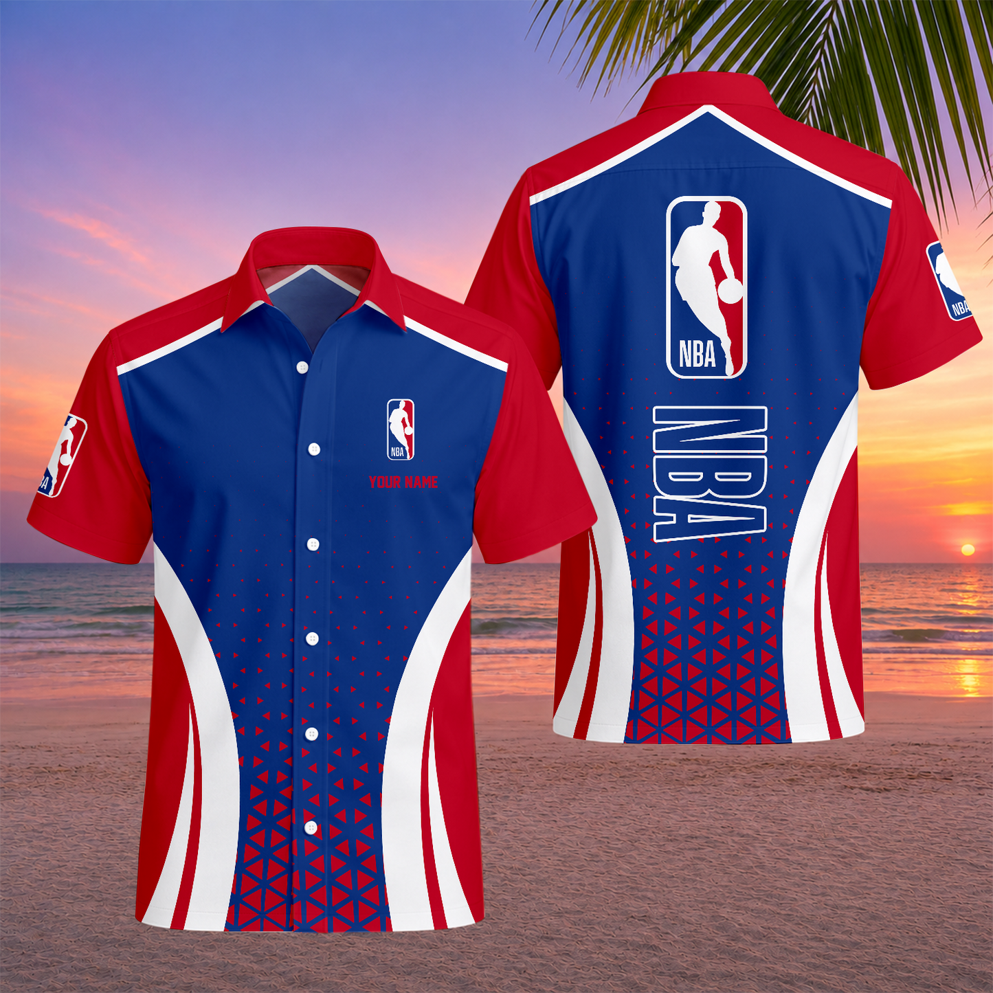 LIMITED EDITION - NEW CUSTOMIZED NBA31 NATIONAL BASKETBALL ASSOCIATION UNISEX HAWAIIAN SHIRT