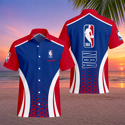 LIMITED EDITION - NEW CUSTOMIZED NBA31 NATIONAL BASKETBALL ASSOCIATION UNISEX HAWAIIAN SHIRT