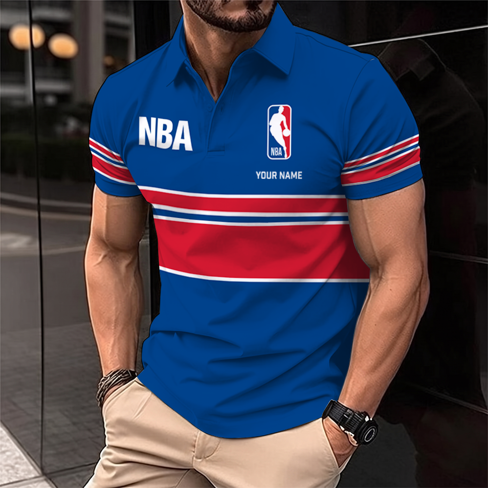 [HOT DEAL] NEW CUSTOMIZED NBA31 NATIONAL BASKETBALL ASSOCIATION POLO SHIRT