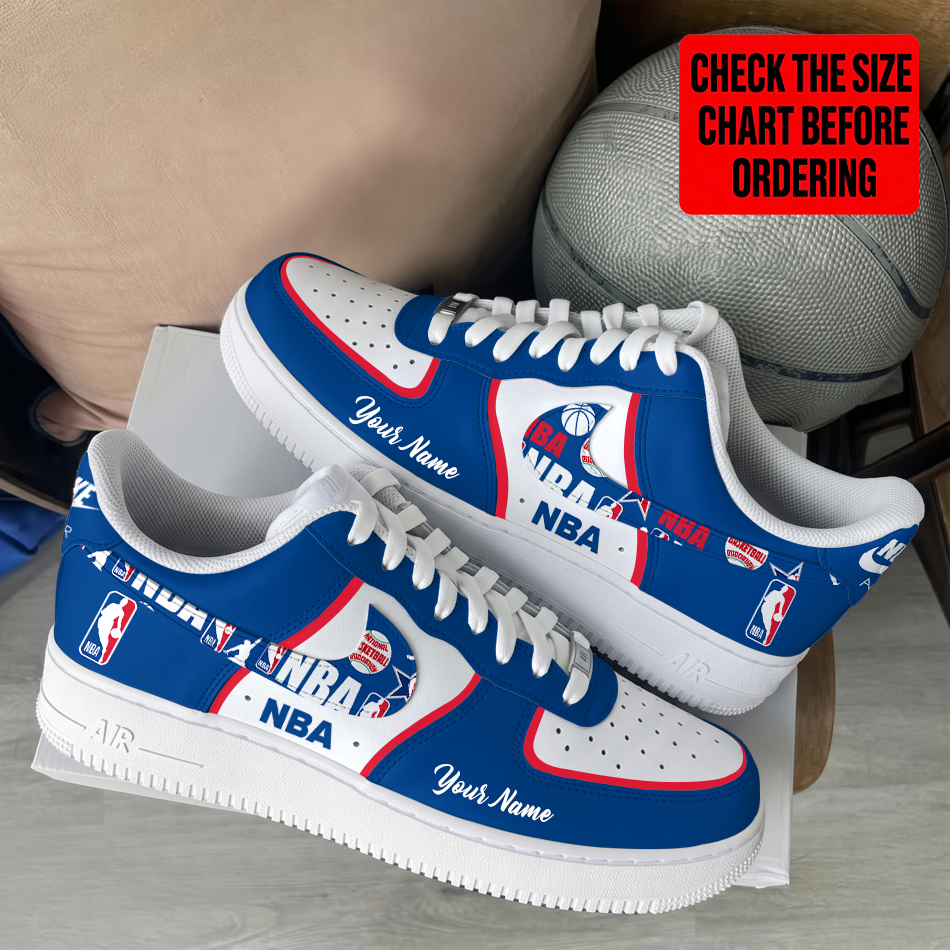 LIMITED EDITION - NEW CUSTOMIZED NBA31 NATIONAL BASKETBALL ASSOCIATION AF1 SHOES