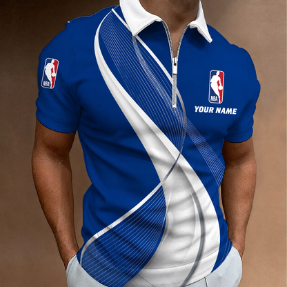 LIMITED EDITION - NEW CUSTOMIZED NBA31 NATIONAL BASKETBALL ASSOCIATION POLO SHIRT, ZIP POLO SHIRT & T-SHIRTS