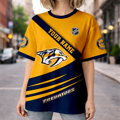 LIMITED EDITION - NEW CUSTOMIZED NHL31 NVP NASHVILLE PREDATORS UNISEX T-SHIRT, SWEATSHIRTS, HOODIE & JACKETS