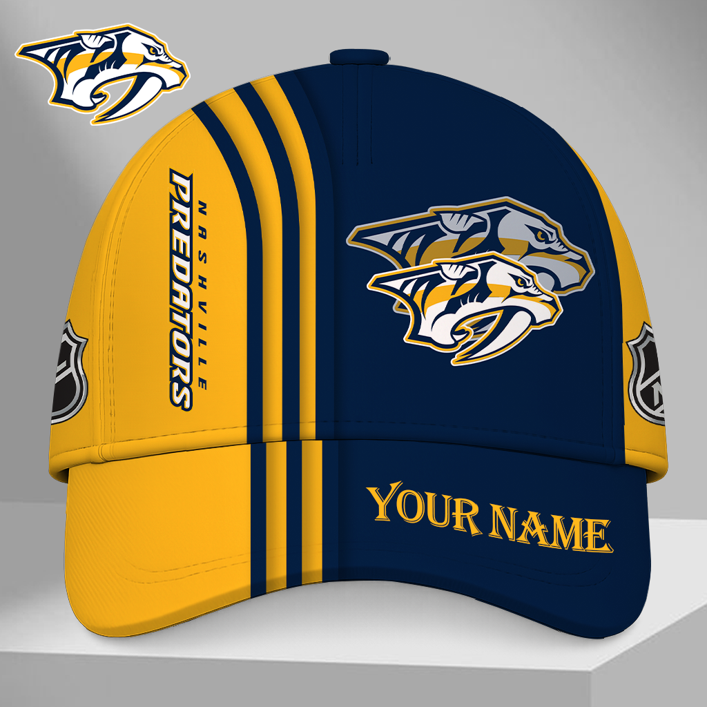 SPECIAL EDITION - NEW CUSTOMIZED NHL31 NVP NASHVILLE PREDATORS CLASSIC CAP