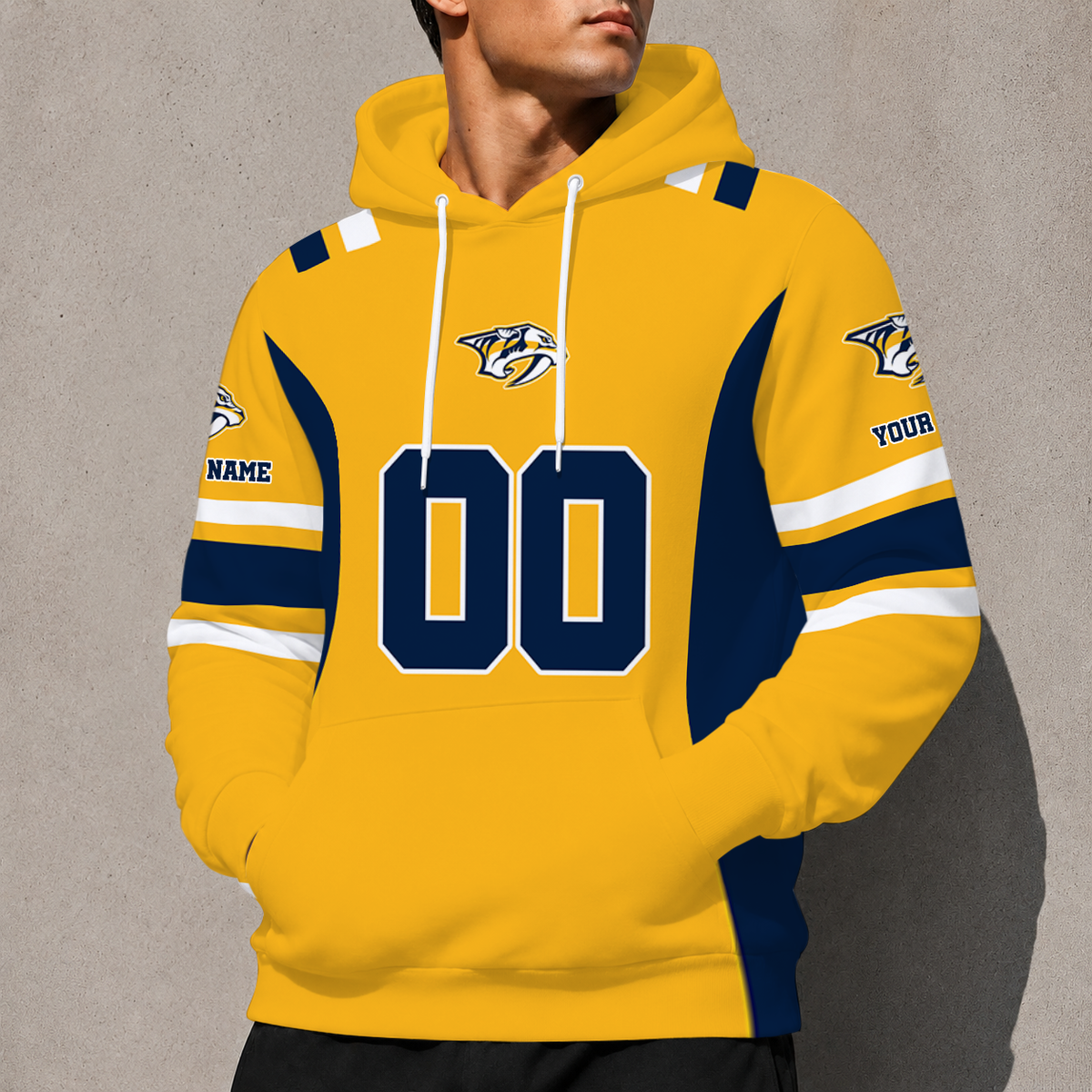 ELITE EDITION - NEW CUSTOMIZED NHL31 NVP NASHVILLE PREDATORS HOODIE, ZIP HOODIE, T-SHIRT, POLO SHIRT, ZIP POLO SHIRT & SWEATSHIRT