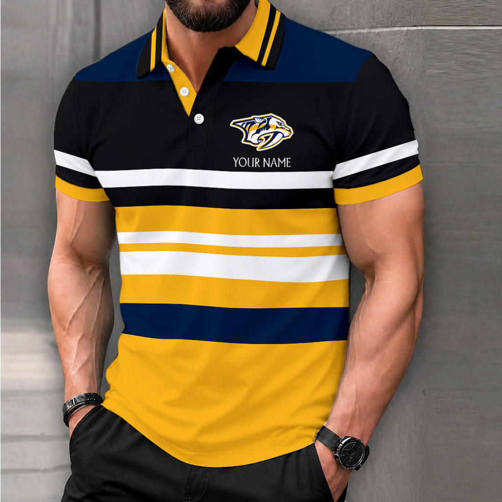 LIMITED EDITION - NEW CUSTOMIZED NHL31 NVP NASHVILLE PREDATORS T-SHIRT, POLO SHIRT, ZIP POLO SHIRT, SWEATSHIRT, HOODIE & ZIP HOODIE