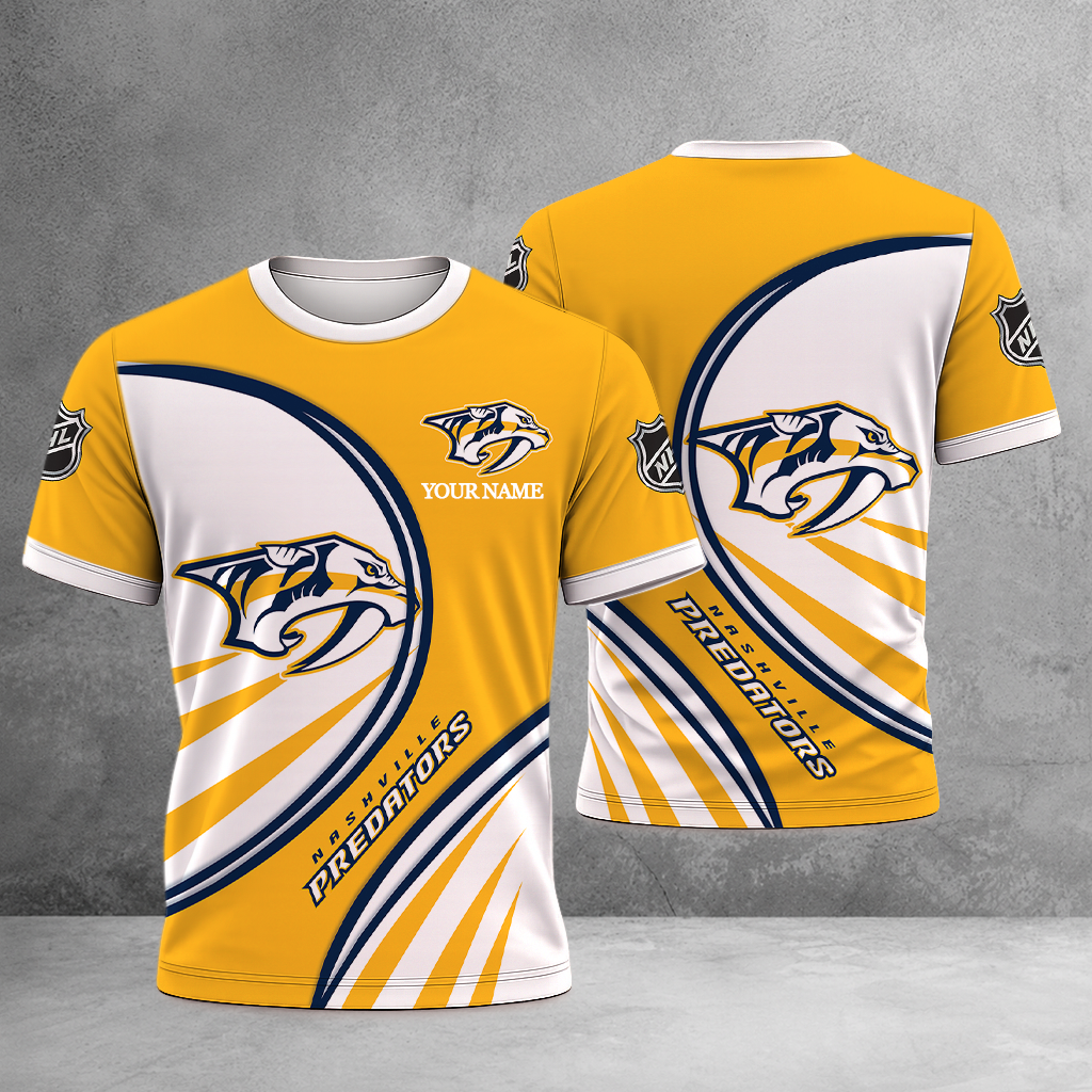 LIMITED EDITION - NEW CUSTOMIZED NHL31 NVP NASHVILLE PREDATORS T-SHIRT, POLO SHIRT, ZIP POLO SHIRT, SWEATSHIRT, HOODIE & ZIP HOODIE