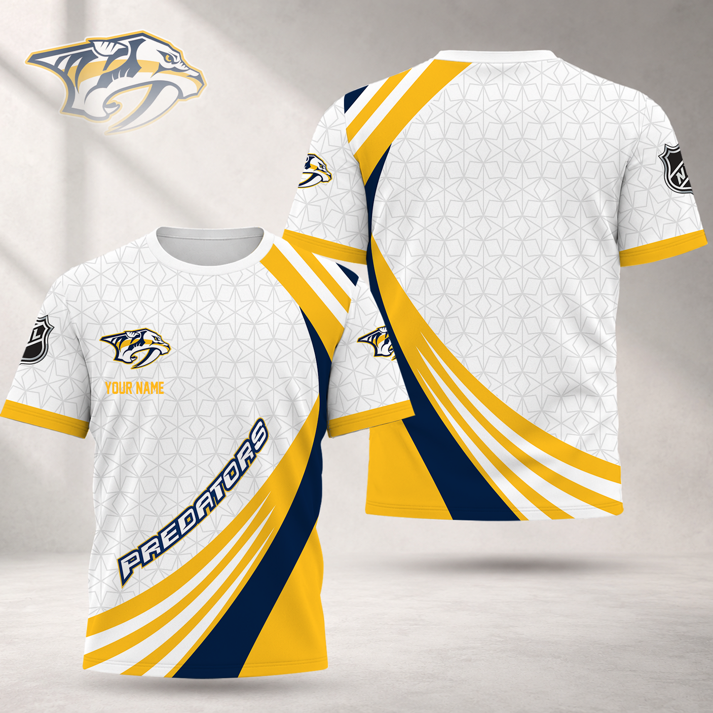 LIMITED EDITION - NEW CUSTOMIZED NHL31 NVP NASHVILLE PREDATORS T-SHIRT, POLO SHIRT, ZIP POLO SHIRT, SWEATSHIRT, HOODIE & ZIP HOODIE