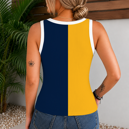 [SUPER SALE] NEW CUSTOMIZED NHL31 NVP NASHVILLE PREDATORS WOMEN'S V-NECK TANK TOP