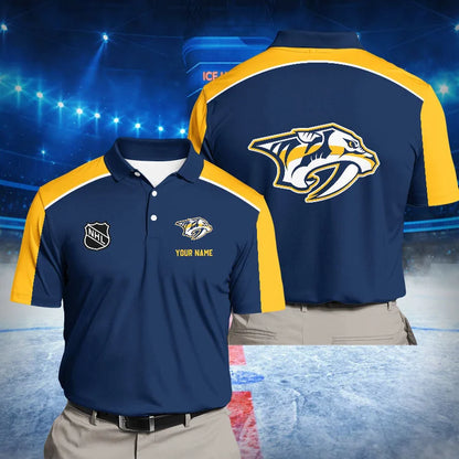 LIMITED EDITION - NEW CUSTOMIZED NHL31 NV PREDATORS UNISEX T-SHIRT, POLO, HOODIE & SWEASHIRTS