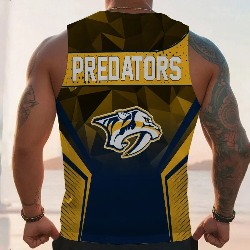 [SUPER SALE] NEW CUSTOMIZED NHL31 NVP NASHVILLE PREDATORS UNISEX TANK TOP