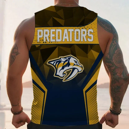 [SUPER SALE] NEW CUSTOMIZED NHL31 NVP NASHVILLE PREDATORS UNISEX TANK TOP