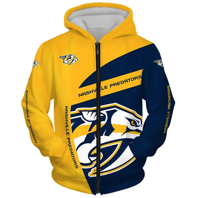 LIMITED EDITION - NEW CUSTOMIZED NHL31 NVP NASHVILLE PREDATORS T-SHIRT, POLO SHIRT, ZIP POLO SHIRT, SWEATSHIRT, HOODIE & ZIP HOODIE