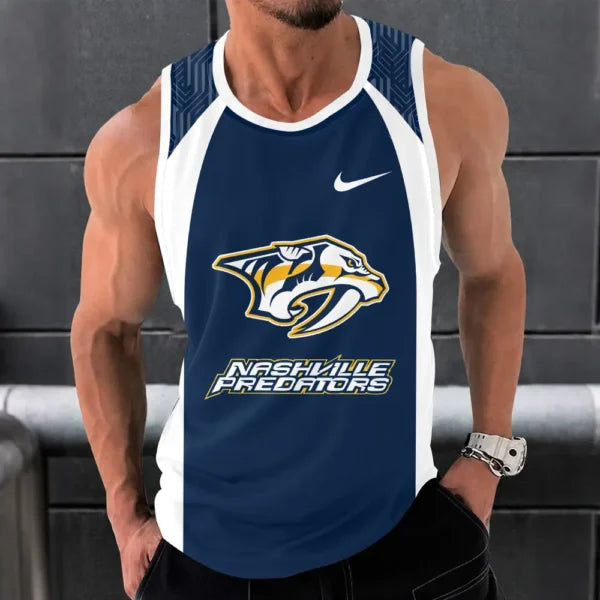 [SUPER SALE] NEW CUSTOMIZED NHL31 NVP NASHVILLE PREDATORS UNISEX TANK TOP