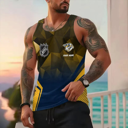 [SUPER SALE] NEW CUSTOMIZED NHL31 NVP NASHVILLE PREDATORS UNISEX TANK TOP
