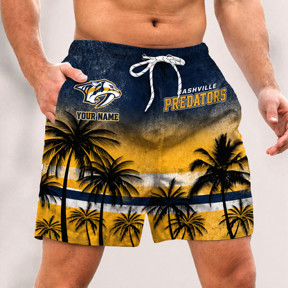 LIMITED EDITION - NEW PREMIUM NHL31 NV PREDATORS SHORT PANTS