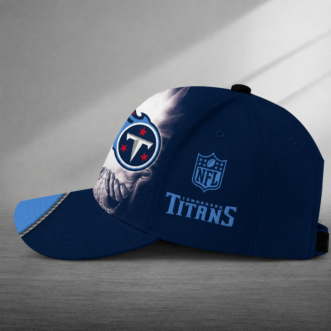LIMITED EDITION - NEW CUSTOMIZED NFL31 TST TENNESSEE TITANS CLASSIC CAP
