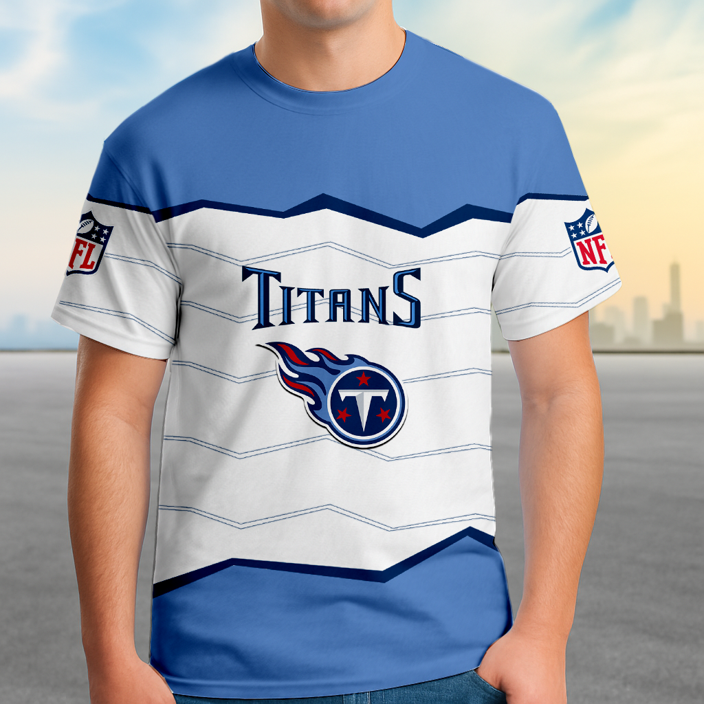 LIMITED EDITION - NEW CUSTOMIZED NFL31 TST TENNESSEE TITANS UNISEX T-SHIRT, SWEASHIRTS, HOODIE & JACKETS