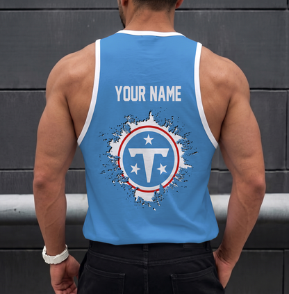 SPECIAL EDITION - NEW CUSTOMIZED NFL31 TST TENNESSEE TITANS UNISEX TANK TOP