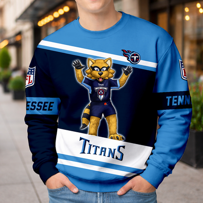 LIMITED EDITION - NEW CUSTOMIZED NFL31 TST TENNESSEE TITANS UNISEX T-SHIRT, POLO, HOODIE & JACKETS